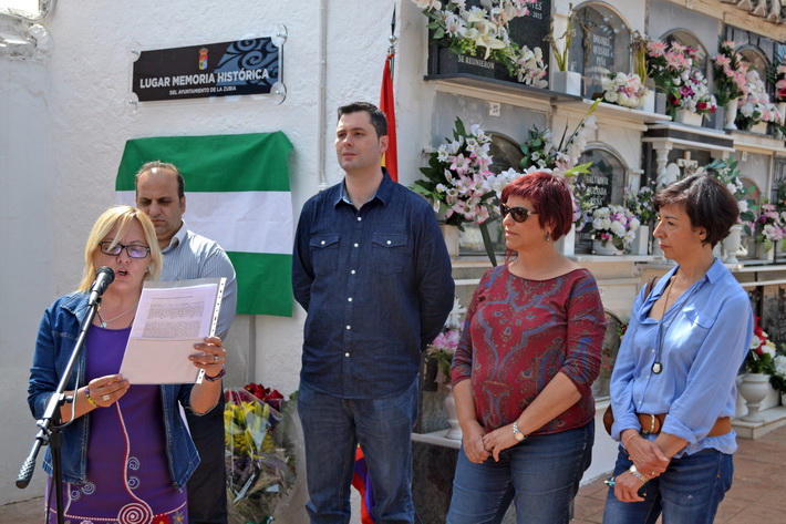 El cementerio municipal de La Zubia es desde hoy ‘Lugar de Memoria Histórica’